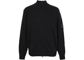C.P. Company Zip Up Cardigan Black - vue 360