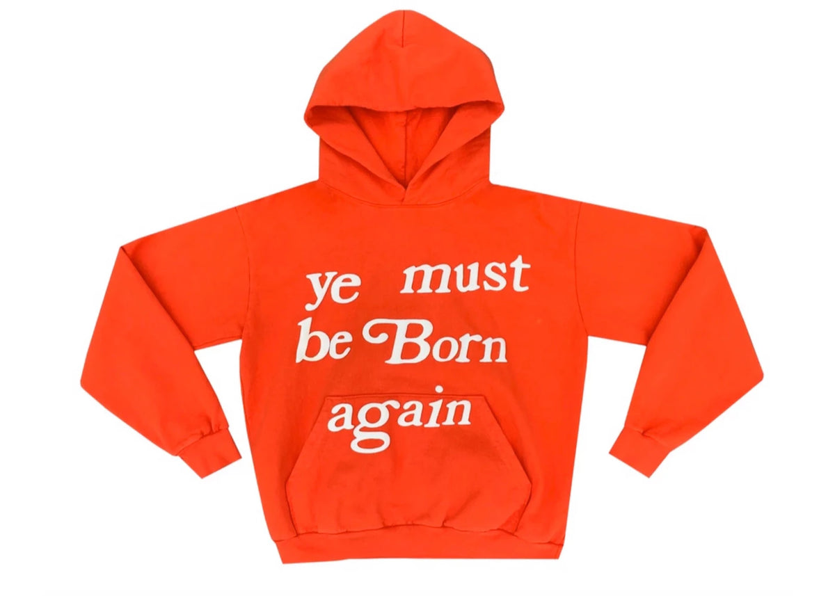 Cactus Plant Flea Market Born Again Hooded Sweatshirt Orange - vue secondaire A