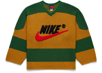 Cactus Plant Flea Market CPFM x Nike Crochet Hockey Sweater Chutney - authentic Cactus Plant Flea Market apparel
