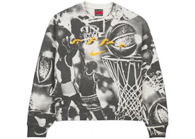 Cactus Plant Flea Market CPFM x Nike Hoop Crewneck Light Bone - vue 360