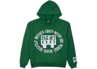 Cactus Plant Flea Market Reduce Reuse Recycle Ecolife Hooded Pullover Green