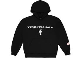 Cactus Plant Flea Market VAA CPFM Virgil Was Here Hooded Sweatshirt Black