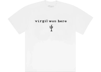 Cactus Plant Flea Market VAA CPFM Virgil Was Here T-shirt White - apparel view 2