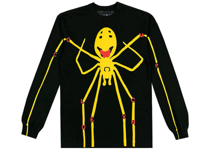 Cactus Plant Flea Market x ComplexCon Spider Legs L/S T-shirt Black - apparel view 2