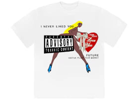 Cactus Plant Flea Market x Future Love You T-shirt White - vue 360
