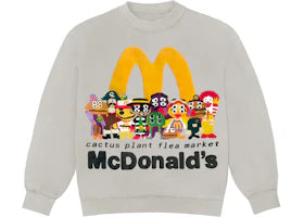 Cactus Plant Flea Market x McDonald's Cactus Buddy! And Friends Crewneck Cement
