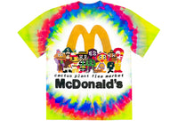 Cactus Plant Flea Market x McDonald's Cactus Buddy! And Friends Tie-Dye T-shirt Custom Tie-Dye