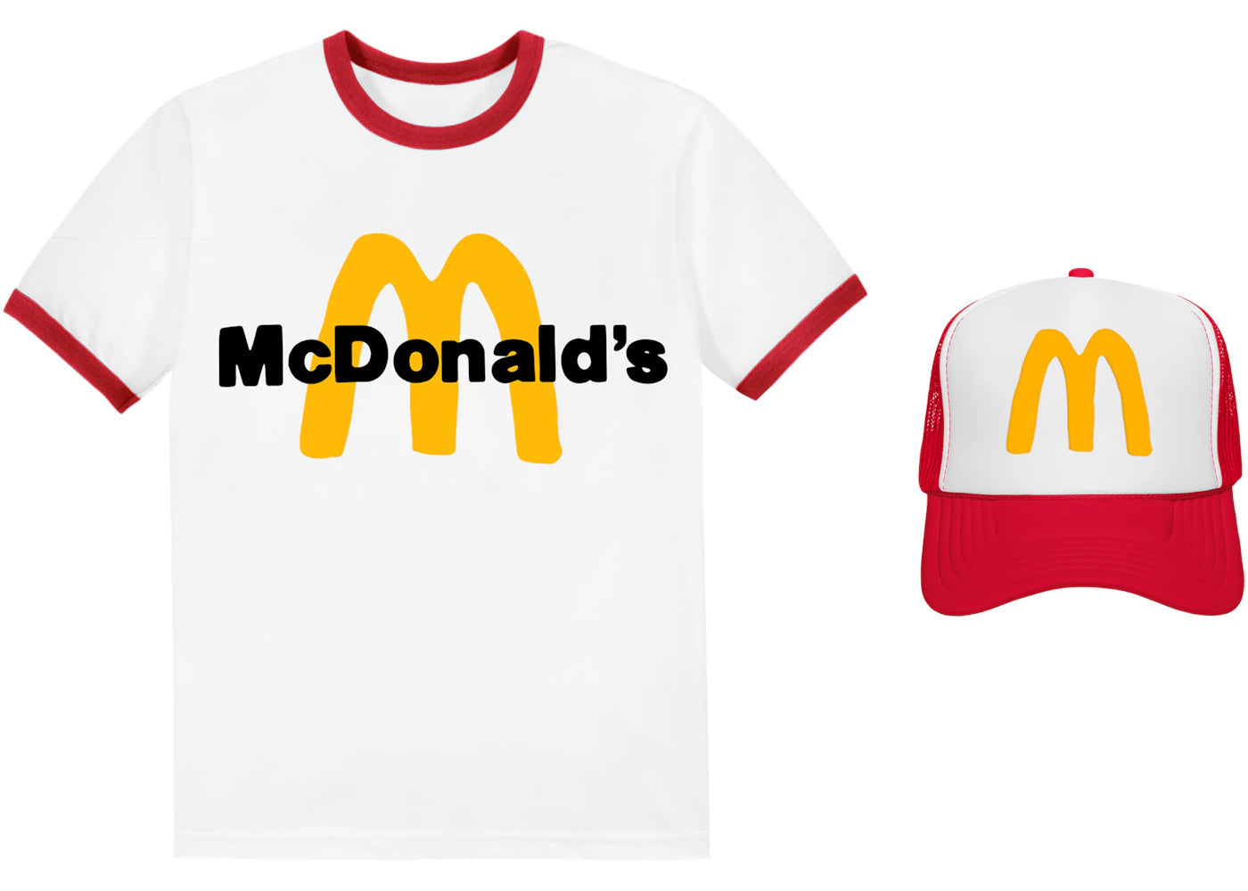 Cactus Plant Flea Market x McDonald's Cactus Buddy! Uniform White/Red - vue secondaire A