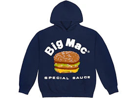 Cactus Plant Flea Market x McDonald's Team Big Mac Hoodie Navy