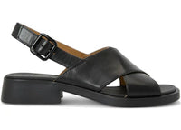 Camper Dana Leather Sandals Black (Women's)