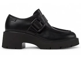 Camper Mila Buckle Loafer Black (Women's)