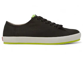 Camper Peu Rambla Sneaker Charcoal Grey Lime Recycled Cotton - vue 360