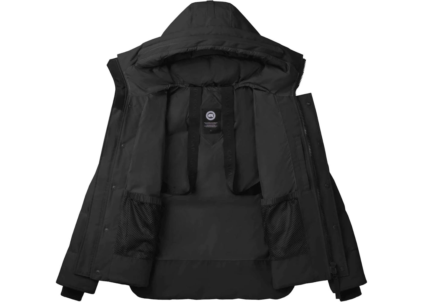 Canada Goose MacMillan Parka Black - vue secondaire B