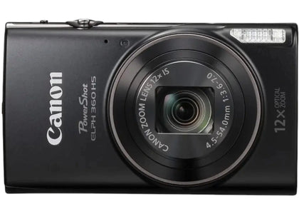 Canon PowerShot ELPH 360 20.2 Megapixel Digital Camera 1075C001 - authentic Canon product