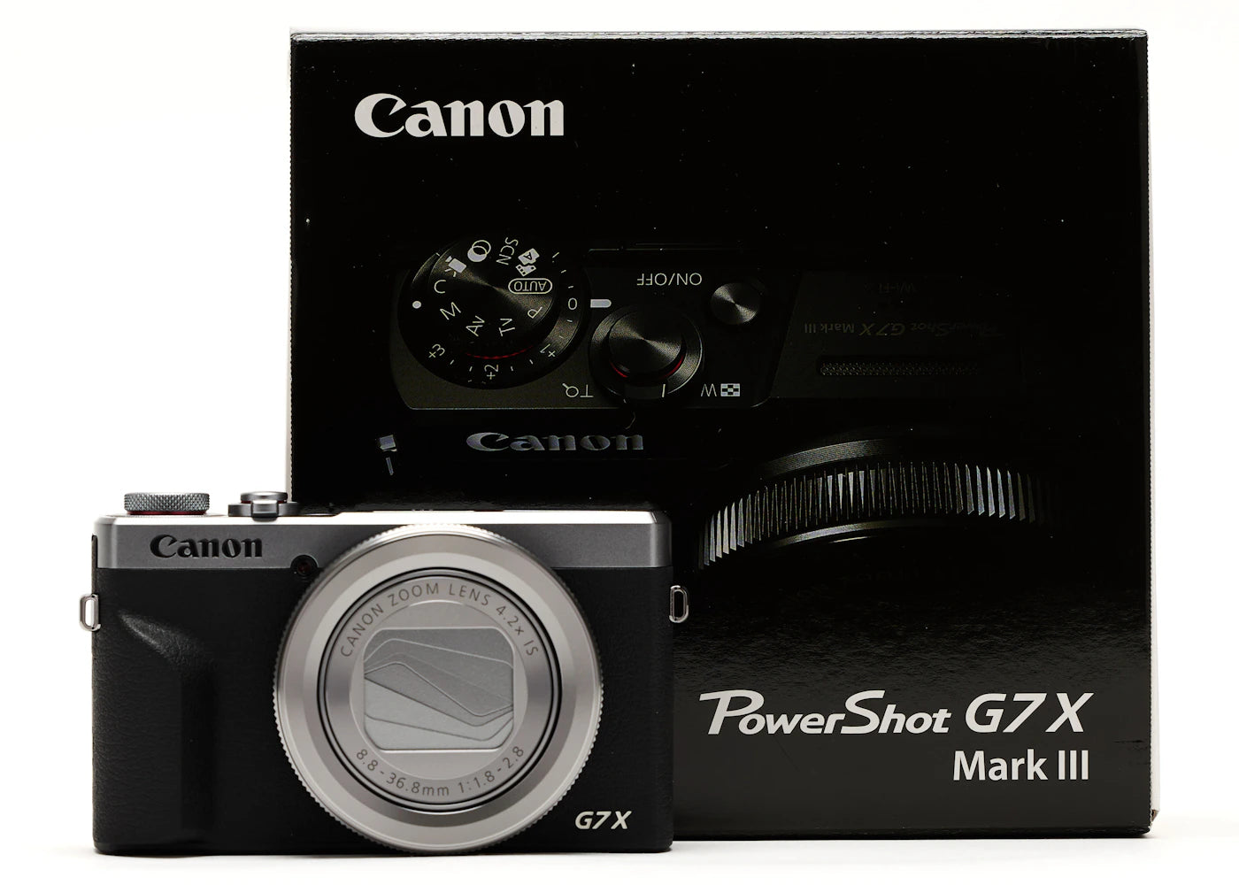 Canon PowerShot G7 X Mark III Kamera 3638C001 Silber (US-Modell) - vue 360