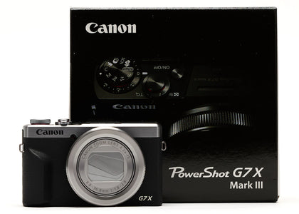 Canon PowerShot G7 X Mark III Camera 3638C001 Silver (US Model) - authentic Canon product
