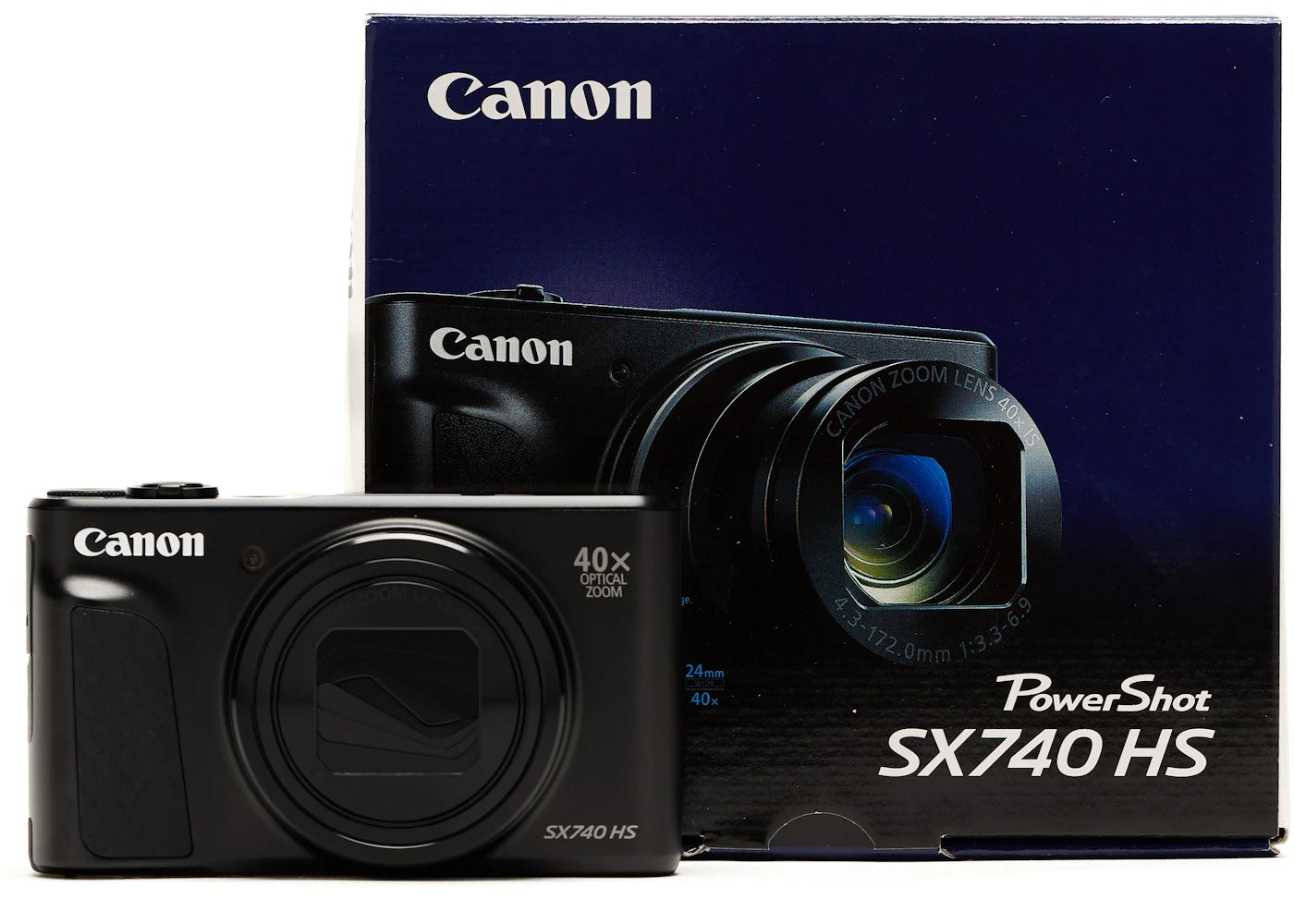 Canon PowerShot SX740 HS 20.3-Megapixel Digital Camera 2955C001 Black