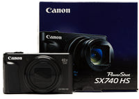 Canon PowerShot SX740 HS 20,3-Megapixel-Digitalkamera 2955C001 Schwarz