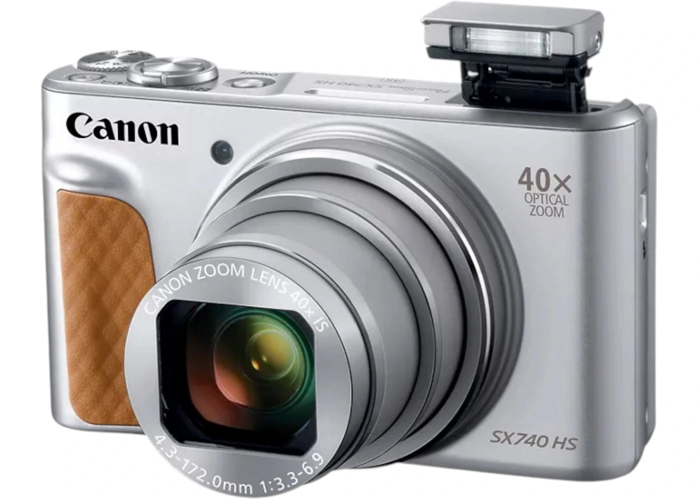 Canon PowerShot SX740 HS 2956C001 Silver - vue 360