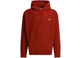 Carhartt American Script Hoodie Red - vue 360