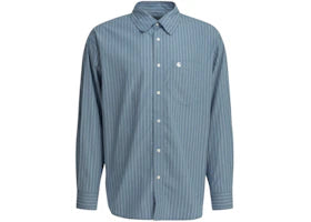 Carhartt Keene Casual Shirt Light Blue - vue 360