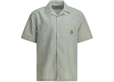 Carhartt Leavel Casual Shirt Blue