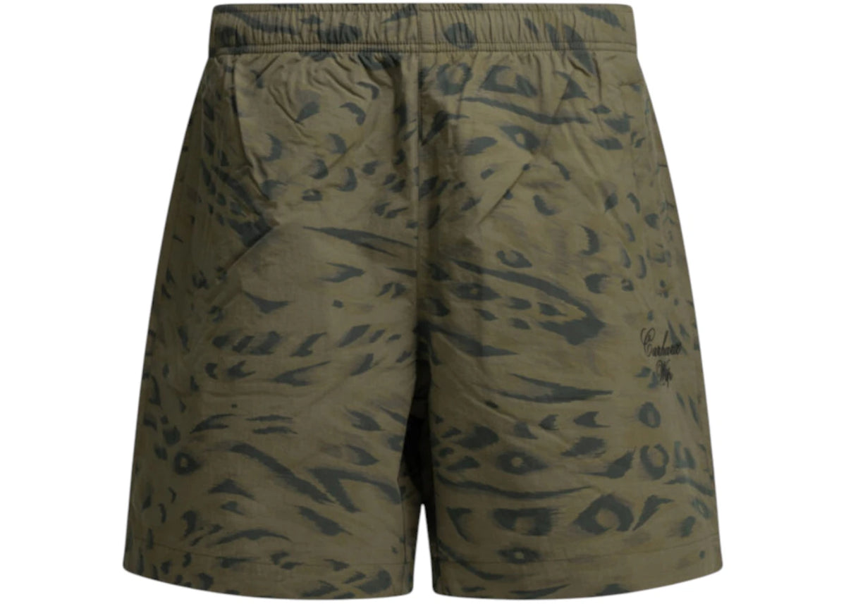 Carhartt Travon Drawstring Short Green - vue 360