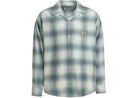 Carhartt Tyers Casual Shirt Blue - vue 360