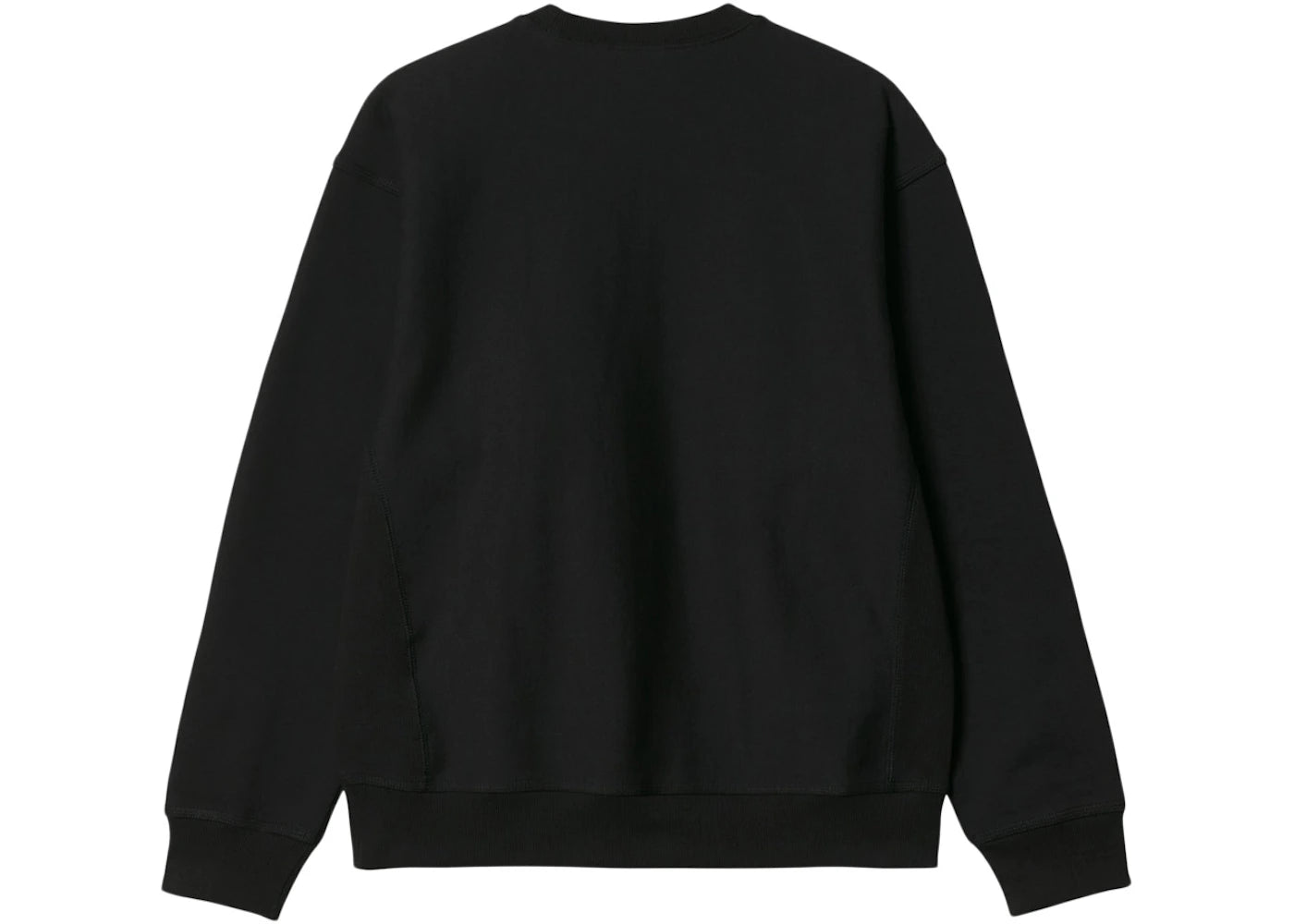 Carhartt WIP American Script Sweatshirt Black - vue secondaire A