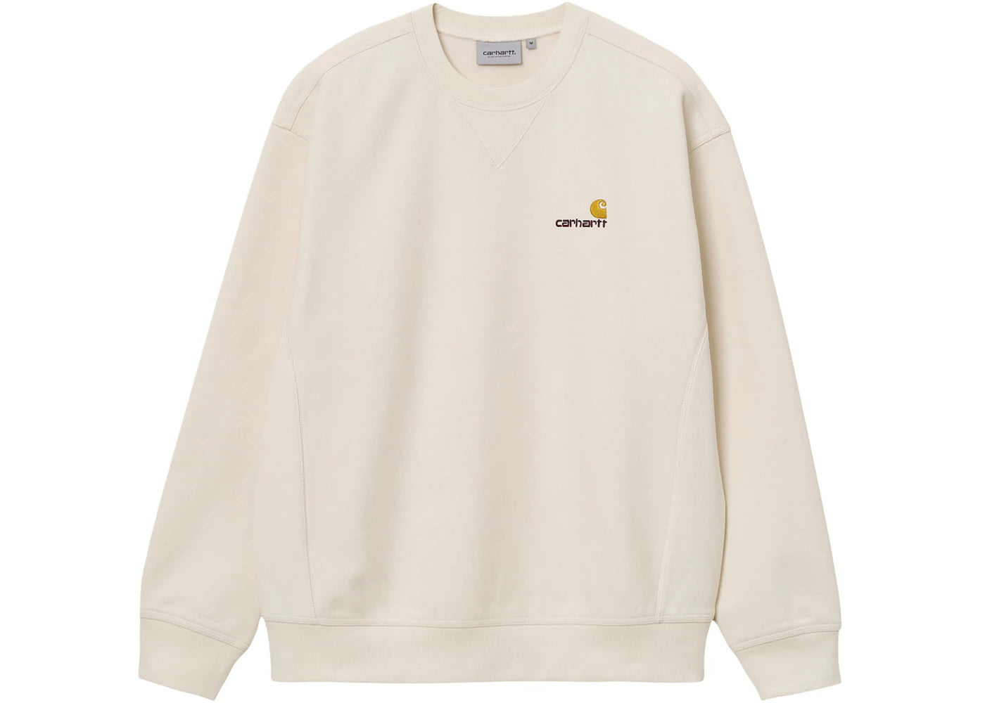 Carhartt WIP American Script Sweatshirt Natural - vue 360