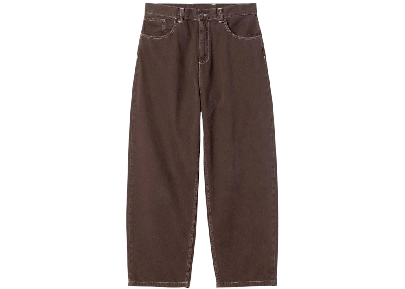 Carhartt WIP Brandon Pant Stone Dyed Palisander - vue secondaire A