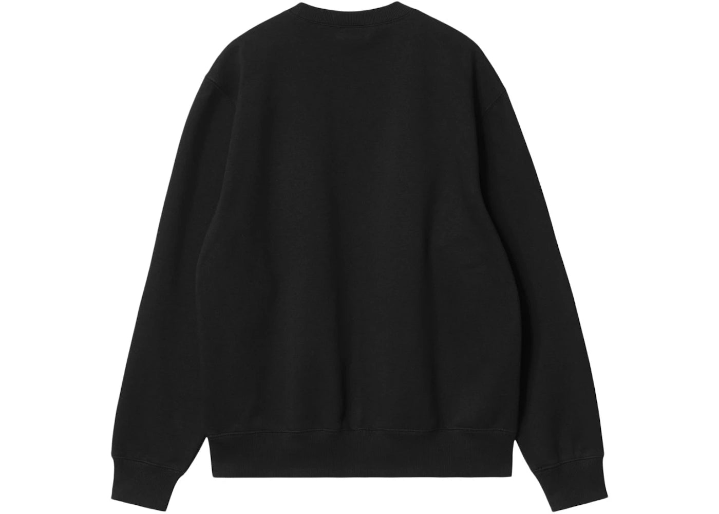 Carhartt WIP Carhartt Logo Sweatshirt Black/Black - vue secondaire B