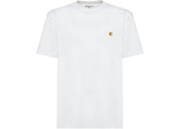 Carhartt WIP Chase Crew Neck T-Shirt White/Gold