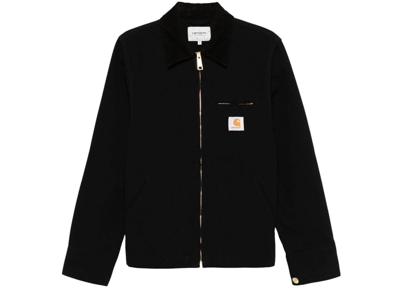 Carhartt WIP Detroit Jacket Black/Black - vue 360