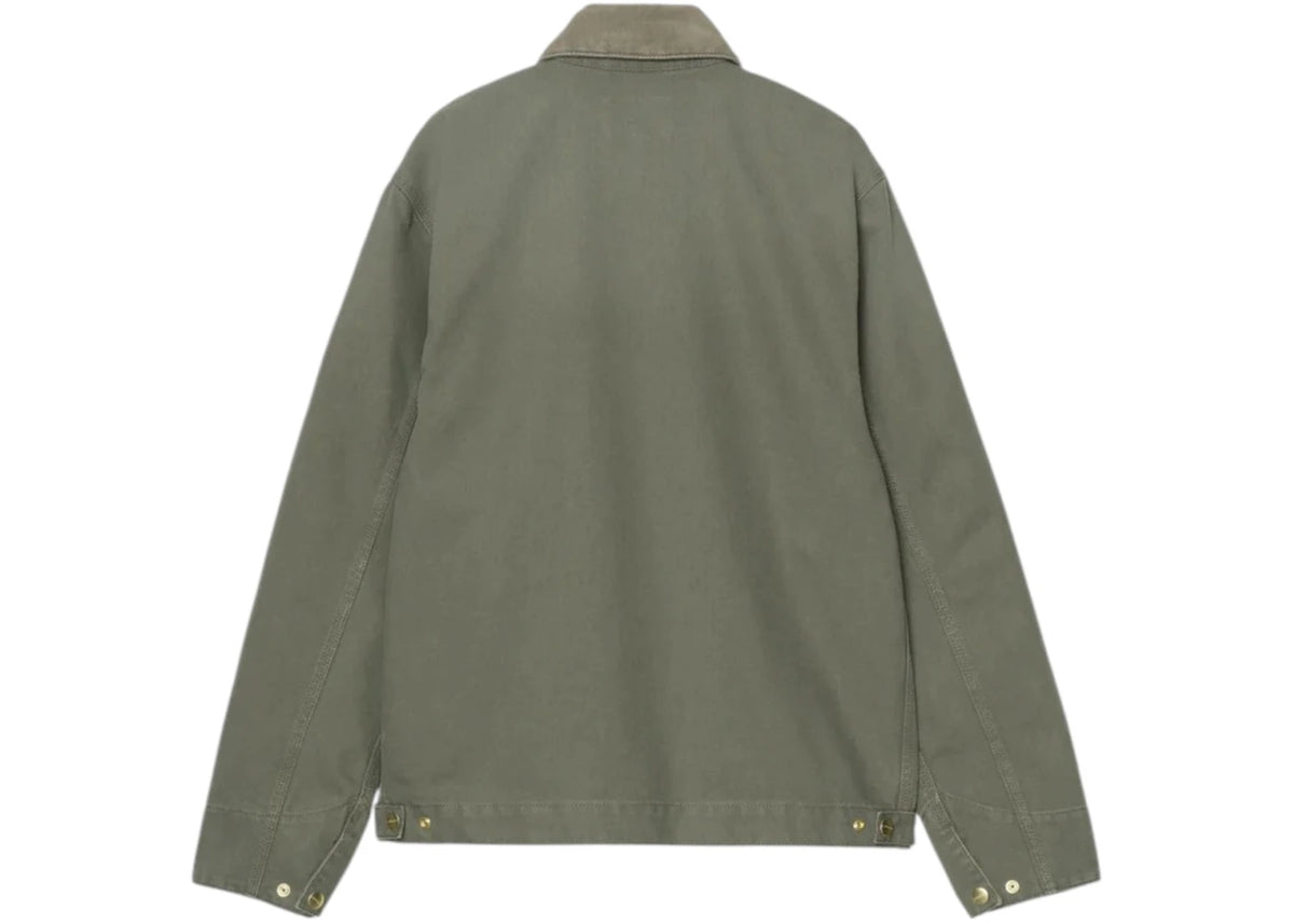 Carhartt Detroit Jacket (Stone Canvas) Leaf - vue secondaire B