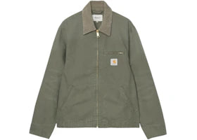 Carhartt Detroit Jacket (Stone Canvas) Leaf