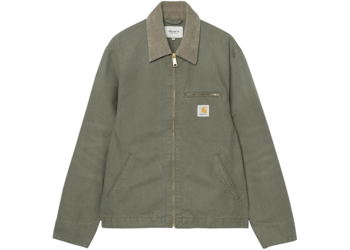Carhartt Detroit Jacket (Stone Canvas) Leaf - vue secondaire A