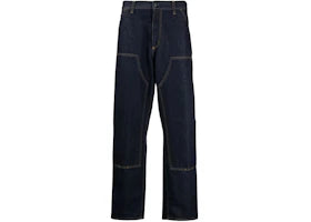 Carhartt WIP Double Knee Pant Rinsed Blue