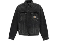 Carhartt WIP Helston Denim Jacket Black