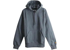 Carhartt WIP Hooded Chase Sweat Styx/Gold - vue 360