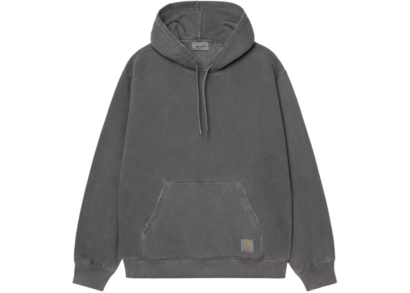 Carhartt WIP Hooded Sweatshirt Washed Black - vue secondaire A