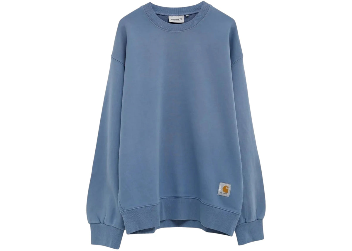 Carhartt WIP Hudson Chalk Wash Sweatshirt Sorrent - vue secondaire A