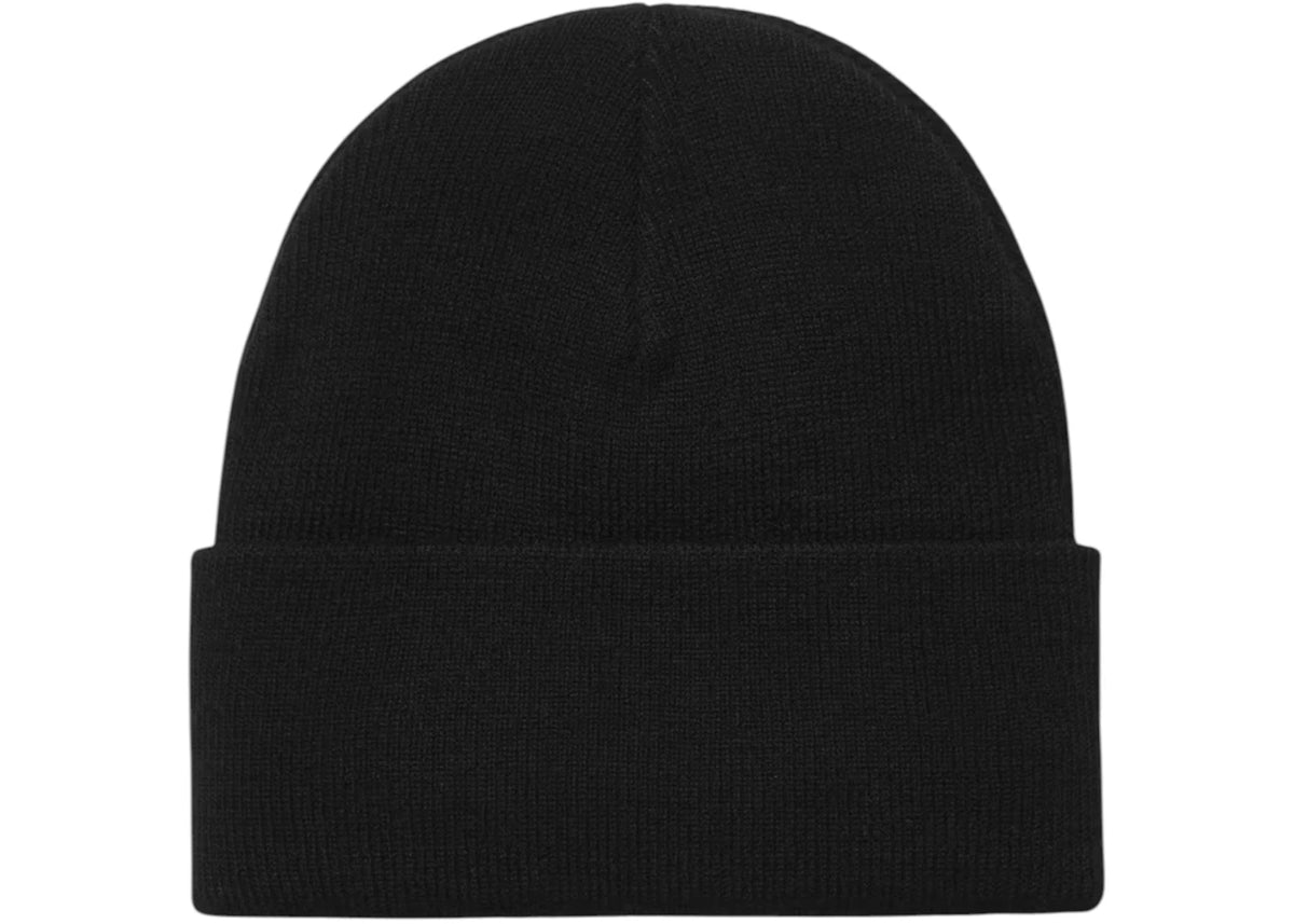 Carhartt WIP Logo Beanie Black - vue secondaire B