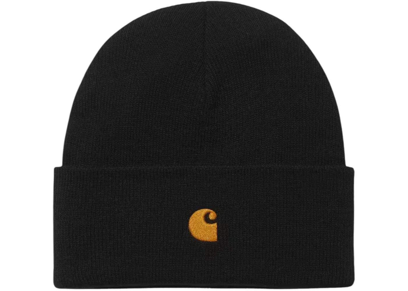 Carhartt WIP Logo Beanie Black - vue secondaire A