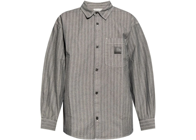Carhartt WIP Menard Shirt Jacket Rinsed Grey