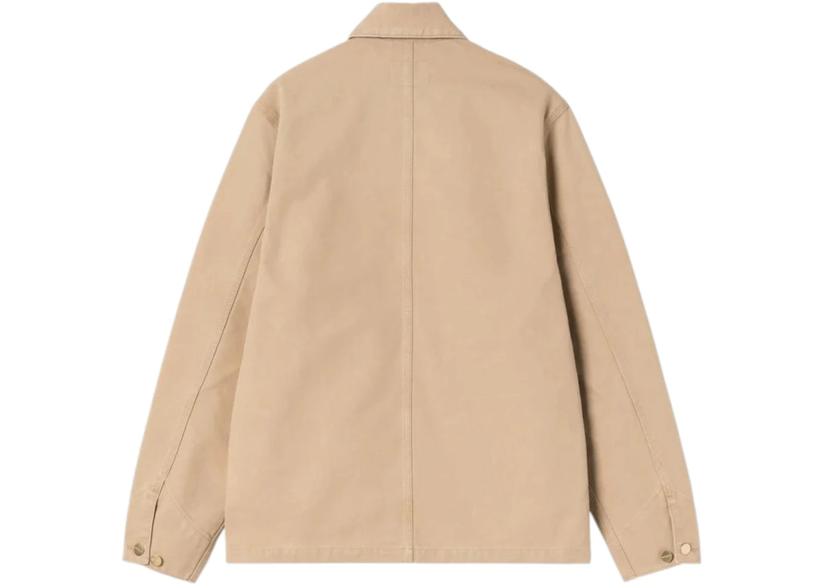 Carhartt Michigan Coat Spring Jacket (Stone Canvas) Dusty Hamilton Brown - vue secondaire A