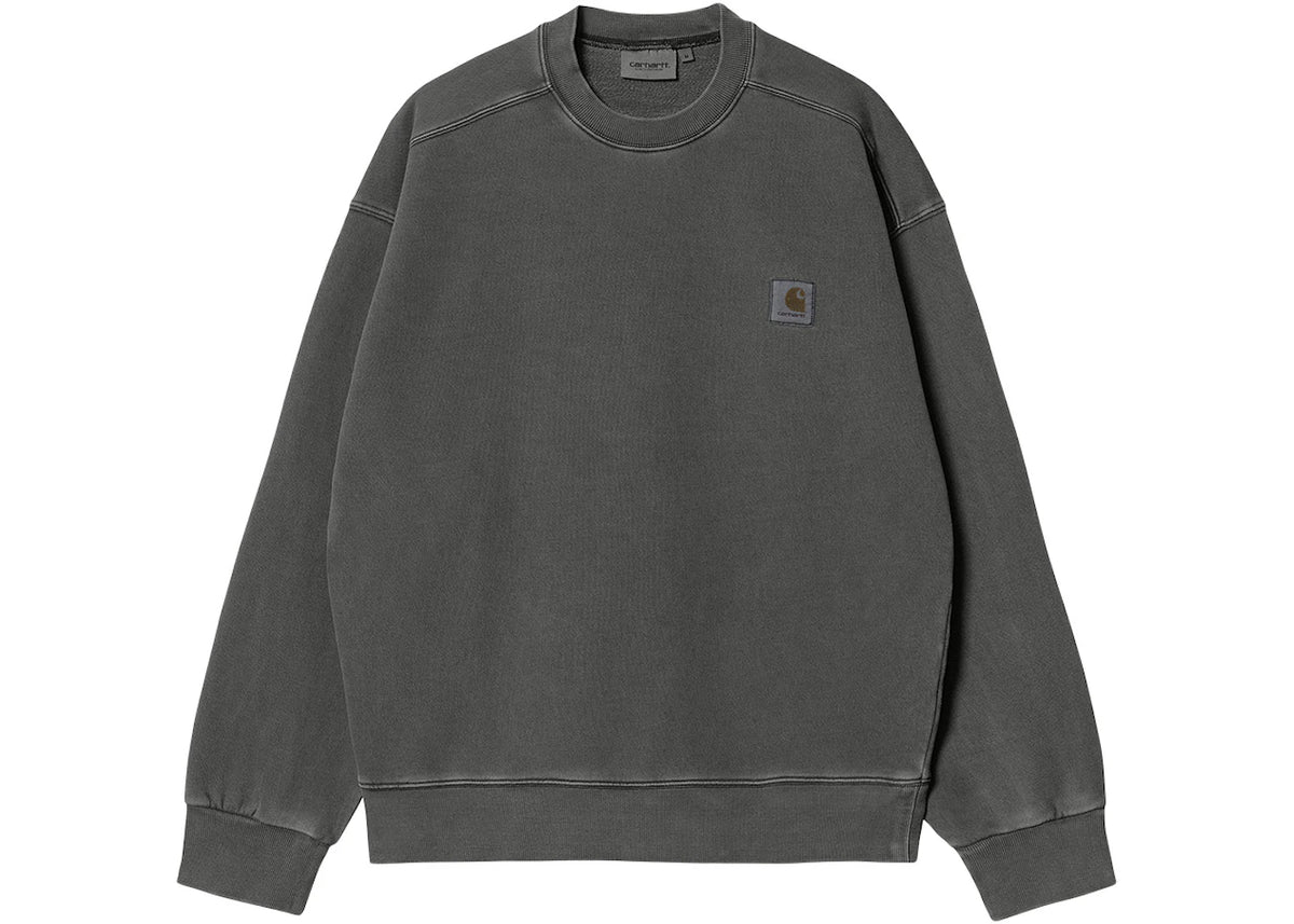 Carhartt WIP Nelson Sweatshirt Black - vue secondaire A
