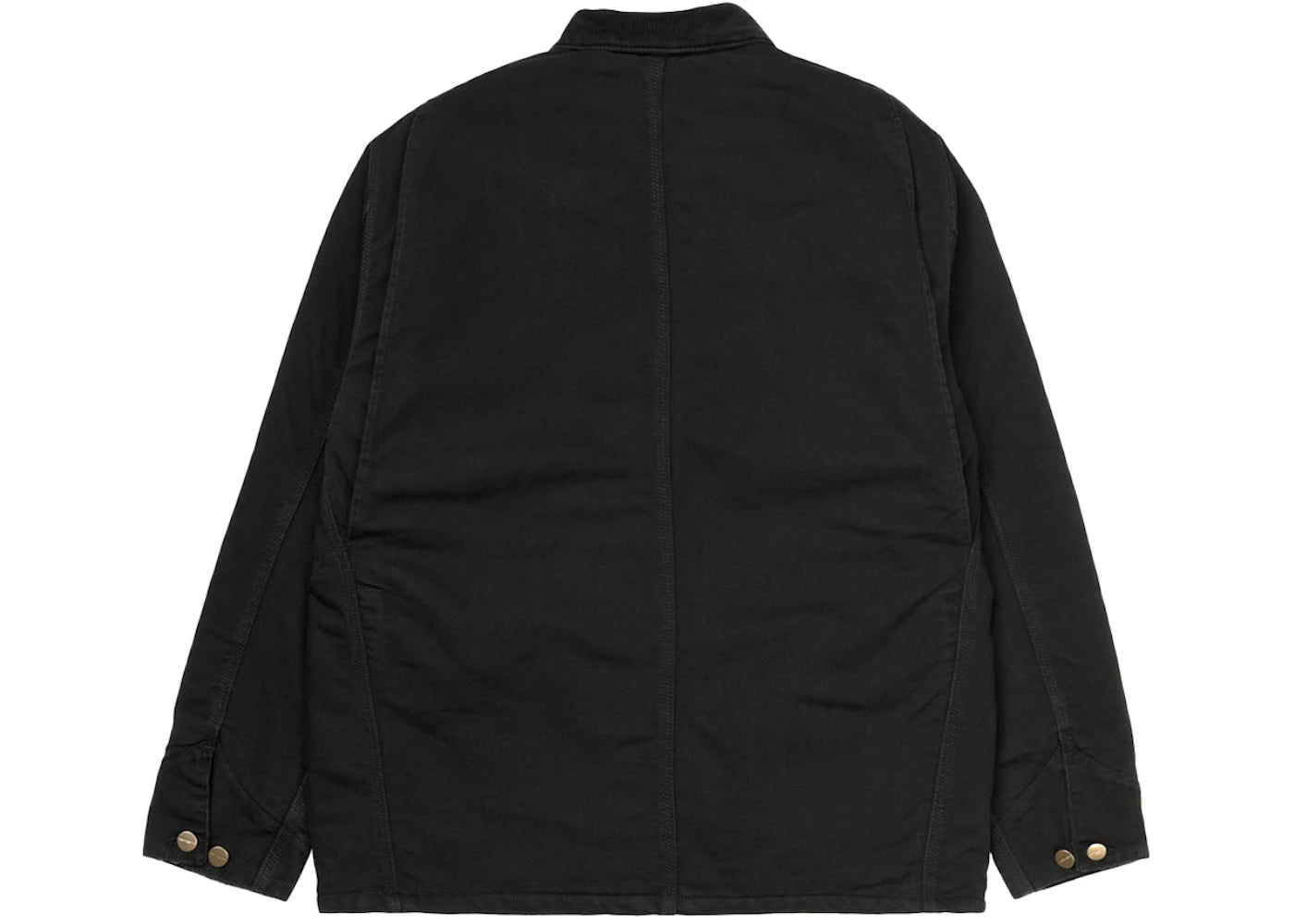 Carhartt WIP OG Chore Coat (Winter) Jacket Black (Aged Canvas) - vue secondaire B