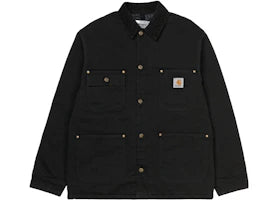 Carhartt WIP OG Chore Coat (Winter) Jacket Black (Aged Canvas)