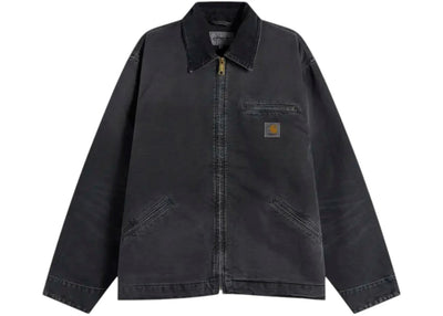 Carhartt WIP OG Detroit Destroy Wash Jacket Black/Black